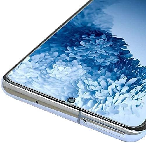 (2 Paket) Zırh Askeri Kalkan Ekran Koruyucu İçin Tasarlanmış Samsung Galaxy S20 Ultra 5G (6.9) (Vaka Dostu) ultrasonik Parmak