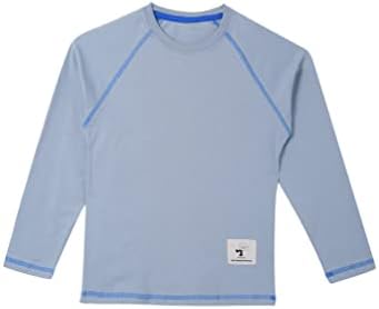 TiaoBug Çocuk Boys Sıkıştırma Termal Gömlek Atletik Performans Uzun Kollu T-Shirt pamuklu üst giyim Tees Giyim