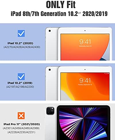 TiMOVO Manyetik Kağıt Ekran Koruyucu için iPad 10,2 inç 2021/2020/2019 (9./8./7. Nesil), Tamamen Yeni iPad 10,2 inç için
