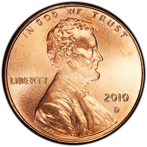 2010 D Saten Kaplama Lincoln Cent Kalkan Cent Seçimi Dolaşımsız ABD Darphanesi