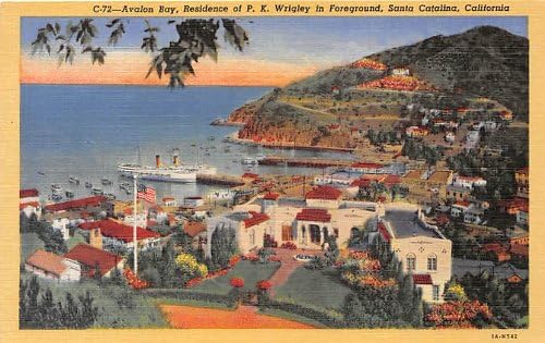 Santa Catalina, Kaliforniya Kartpostalı