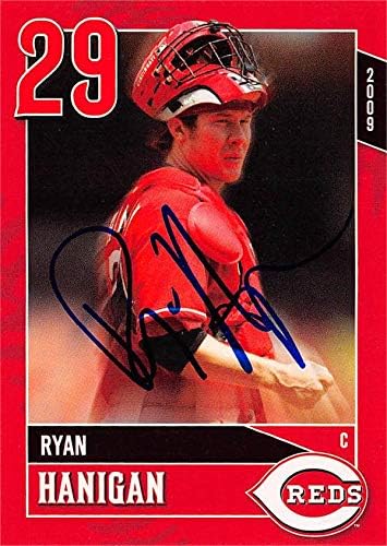 İmza Deposu 626775 Ryan Hanigan İmzalı Beyzbol Kartı-Cincinnati Reds-2009 Kahns No. 29