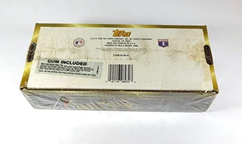 1996 Topps Beyzbol Fabrikası Mühürlü Komple Set 440 Kart