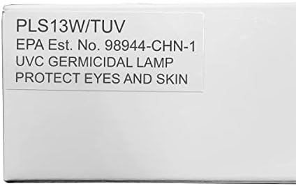 Norman Lamps PL-S13W / TÜV-Watt: 13W, Tip: PL-S Mikrop Öldürücü Ampul, Uzunluk