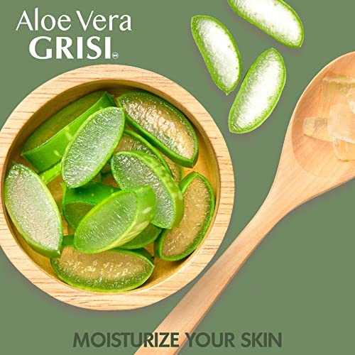 Grısı Aloe Vera Şampuanı, Aloe Vera Özlü Nemlendirici Şampuan, Paraben İçermeyen, Yumuşak ve Parlak Saçlar için Saç Ürünü,