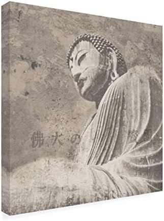 Wild Apple Portföyünden 'Asian Buddha II Neutral' Marka Güzel Sanatlar Tuval Sanatı