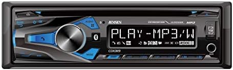 JENSEN CDX3119 10 Karakter LCD Tek DİN Araba Stereo Alıcısı, Bluetooth, USB Şarj, Ön AUX Girişi