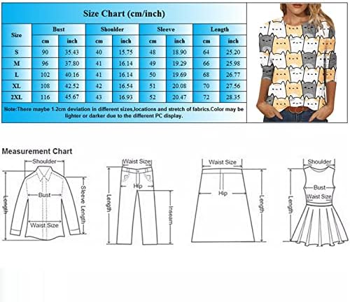 Yubnlvae 2023 Moda Rahat Tişörtü Tişörtü Çizgili Hafif O Boyun Yaz Artı Boyutu Kısa Kollu