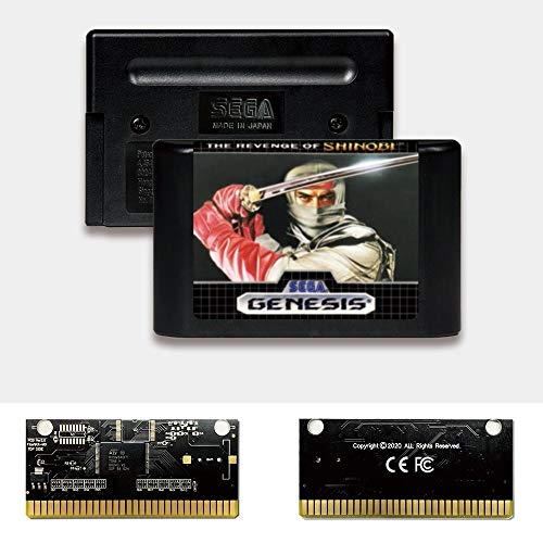 Aditi İntikamı Shinobi-ABD Etiket Flashkit MD Akımsız Altın PCB Kartı Sega Genesis Megadrive video oyunu Konsolu (Bölge Ücretsiz)