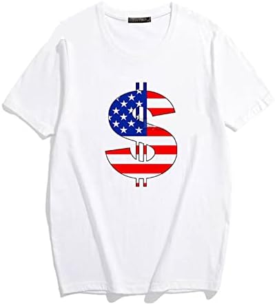 Üstleri Bayan Amerikan Bayrağı Gömlek Kadın Tankı Üstleri Vatansever Tshirt ABD Bayrağı Çizgili Yürüyüş Uzun Kollu Gömlek