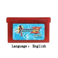 ROMGame 32 Bit El Konsolu video oyunu Kartuş Kart Megaman Sıfır İngilizce Dil Ab Versiyonu Kırmızı kabuk