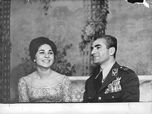 Adamla Prenses Soraya'nın vintage fotoğrafı.