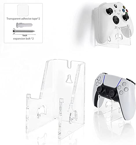 Akrilik Duvara Monte Denetleyici Standı Tutucu,Mükemmel Ekran ve Organizasyon, Xbox ONE PS4 PS5 BUHAR Anahtarı PC için, Evrensel