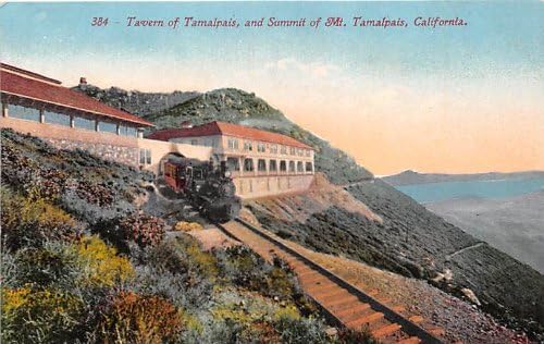 Tamalpais Dağı, Kaliforniya Kartpostalı