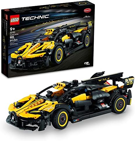 LEGO Technic Bugatti Bolide Araba Yarışı 42151, Model Oluşturma Seti, Yarış Mühendisliği Oyuncaklar, Koleksiyon Ikonik Spor
