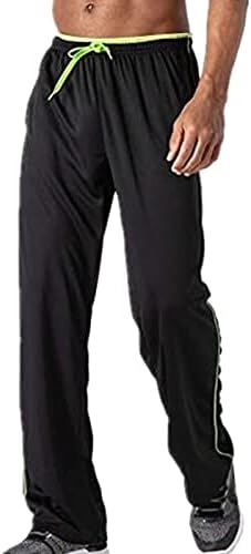 Erkek Nefes Fermuar Cepler Jogger Sweatpants Pantolon Koşu Örgü erkek Pantolon Moda Kot Erkekler