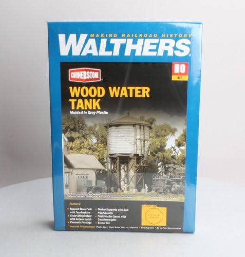 Walthers Cornerstone HO Ölçekli Bina / Yapı Kiti Ahşap Su Deposu