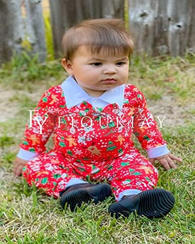 Toddler Yenidoğan Erkek Bebek Noel Çirkin Kazak Giysileri-Kıyafetler-Giyim Xmax