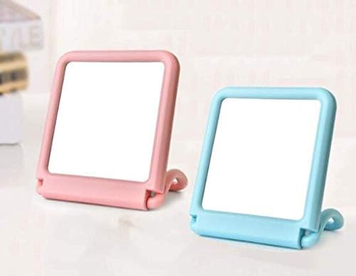 HTLLT Güzellik makyaj aynası Parlak Aynalar Dikdörtgen Banyo Aynalarıçift Kullanımlı Küçük Aynalar Masaüstü makyaj Aynaları