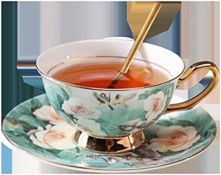 Yüksek değerli Avrupa Kahve Fincanı, High-end Zarif Kemik Çini Fincan, Öğleden Sonra Çay çay seti, Düğün Hediyesi