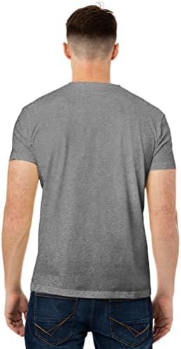 X RAY erkek Streç Yumuşak Pamuk Slim Fit Kısa Kollu Crewneck T-Shirt, moda Rahat Tee Erkekler için