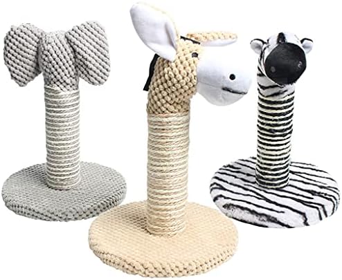 DHDM Sisal Halat Kediler Tırmanma Çerçeve Mini Kule Ağacı tırmalama sütunu Yaratıcı Hayvan Şekli Pet Oyuncak Kapalı Peluş