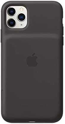 Kablosuz Şarjlı Apple iPhone 11 Pro Max Akıllı Pil Kutusu-Siyah