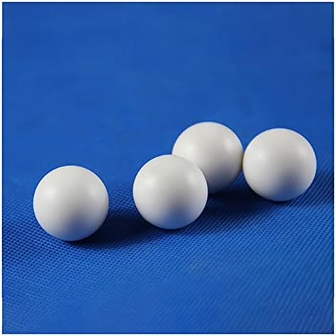 ZHENGGF Beyaz Katı PTFE F4 Topu Boncuk Diyaframlı Pompa Topu Korozyona Dayanıklı Sızdırmazlık Topu Çapı 3mm ila 63mm (Boyut