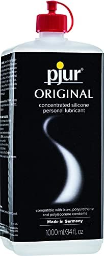 pjur Orijinal Silikon Bazlı Yağlayıcı Premium Samimi Seks Madeni Erkekler, Kadınlar ve Çiftler için Ultra Uzun Ömürlü Doğal