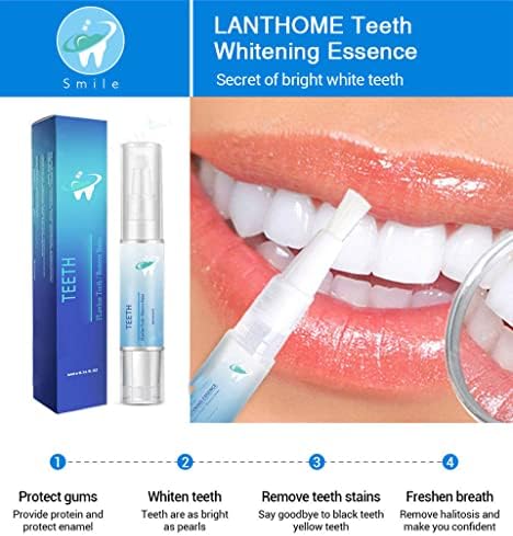 2 adet Etkili Diş Temizleme Araçları Spiral Anında Beyazlatmak Jel Diş Beyazlatma Kalemi 4ML Güzellik ve Kişisel Bakım