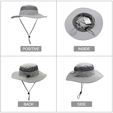 Obile Balıkçılık Şapka Erkekler Kadınlar için UPF50 + UV Koruma Geniş Ağız Su Geçirmez Kova Şapka Safari, Plaj, kamp şapka