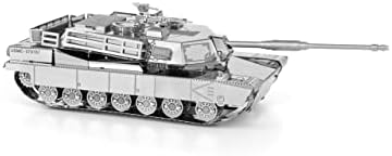 Metal Toprak M1 Abrams Tankı 3D Metal Model seti Büyülenmeler