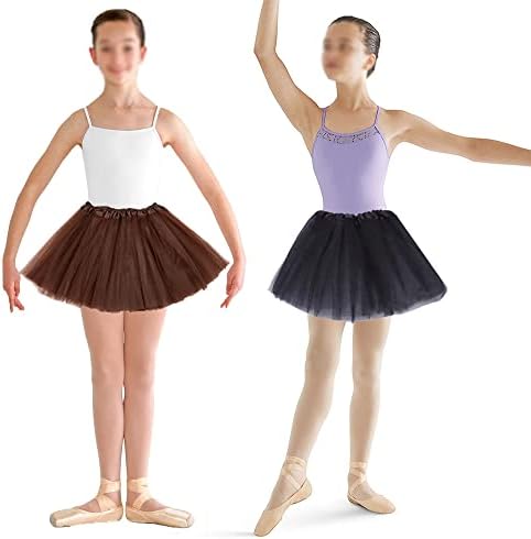 Kız Tutu Etek, 3 Katmanlı Tül Prenses Bale Elbise Bebek Etek Giyinmek Prenses Dans Partisi 3-10 Yaşında