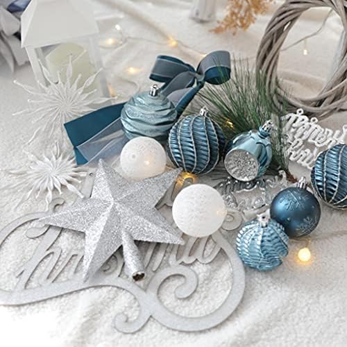 Noel Top dekorasyonu Noel Ağacı için Noel Top Süsü, Kırılmaz Parlak ve Cilalı Şenlikli Düğün Parti Süslemeleri için Parlak