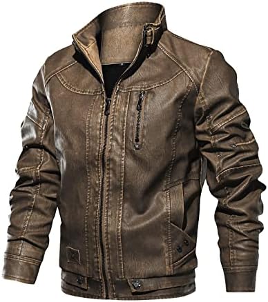 ADSSDQ Kış Ceket, Gecelik Uzun Kollu Kış Rüzgarlık Erkekler Tunik Casual Katı Kalın Standı Yaka Palto Comfort18