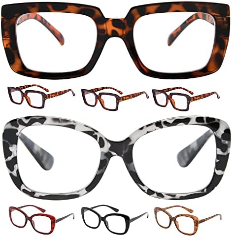 Eyekepper, Birlikte Verilen 4'lü Bayan Okuma Gözlüklerinde ve Kadınlar için 4'lü Okuyucularda %10 Tasarruf Edin +0,75