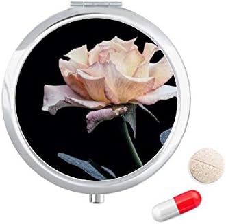 Pembe Beyaz Güzel Çiçekler Hap Durumda Cep tıbbi saklama kutusu Konteyner Dağıtıcı