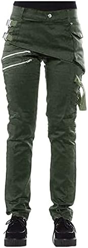 Kadın Kargo Pantolon Artı Boyutu Y2K Baggy Paraşüt Pantolon Kadınlar için Vintage Y2k Low Rise Baggy Jogger Streetwear