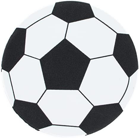Köpük Futbol Topu Şekli Kesme DIY Zanaat 4.3 İnç