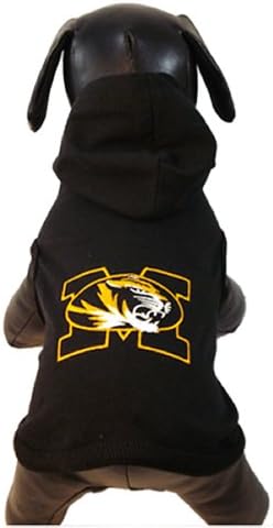 NCAA Missouri Tigers Collegiate Pamuklu Likralı Kapüşonlu Köpek Gömleği
