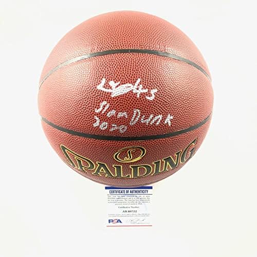 DERRİCK JONES JR İmzalı Basketbol PSA / DNA Chicago Bulls İmzalı - İmzalı Basketbollar