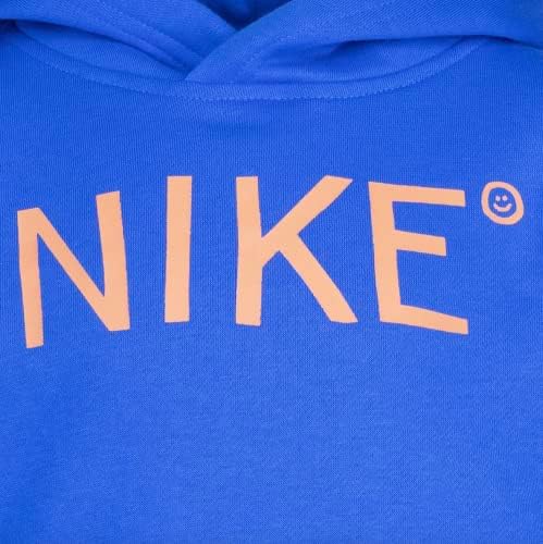 Nike Erkek Kelime İşareti Gülen Yüz Grafik Kapüşonlu Sweatshirt