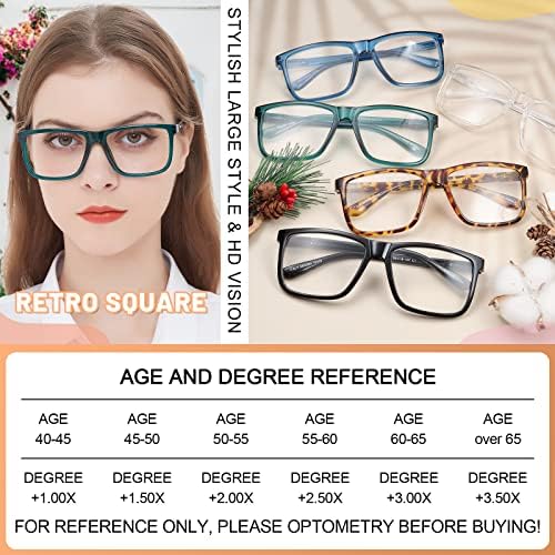 MARE AZZURO Büyük Boy okuma gözlüğü Kadın Büyük Kafa Okuyucular 1.0 1.25 1.5 1.75 2.0 2.25 2.5 2.75 3.0 3.5 4.0 5.0 6.0