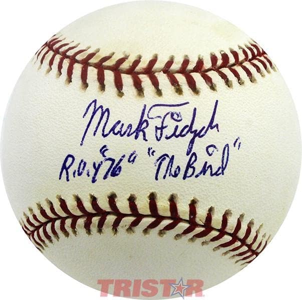 Mark Fidrych İmzalı Resmi Beyzbol Birinci Ligi ROY 76, Kuş İmzalı Beyzbol Topları