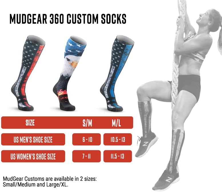 MudGear Premium Varis Çorabı-Özel Sürüm-Koş, Yürüyüş, Parkur, Kurtarma