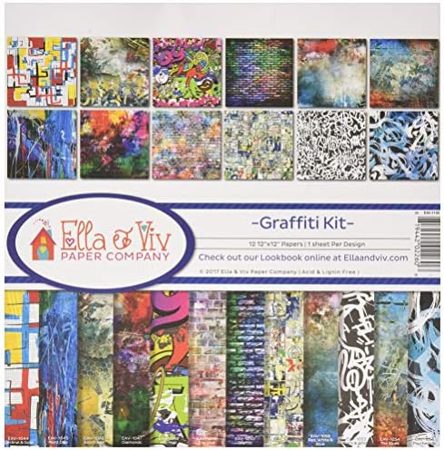Ella ve Viv tarafından Reminisce EAV - 1100 Graffiti Karalama Defteri Koleksiyon Seti