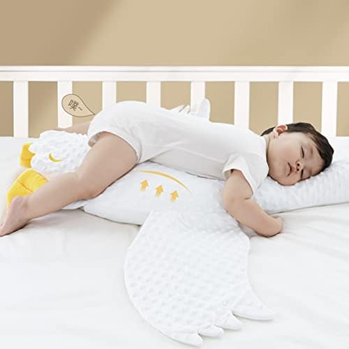 Dilyvoli Bebek Yastık Yenidoğan Beyaz Kaz Peluş Oyuncak Yastık, 38.1 Yürümeye Başlayan Kreş Yastık, Bebek Yatıştırıcı Yastık,