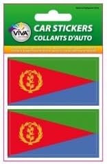 2 Eritre Ülke Bayrağı Seti Küçük Otomobil Tampon Çıkartmaları Çıkartmaları... 1 3/8 X 2 3/4 inç ... Pakette yeni