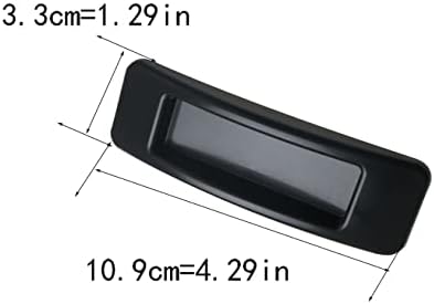 HSCGIN Stick-on Kolu 8 ADET Kendinden Yapışkanlı ABS Plastik İtme Çekme Yardımcıları Kendinden Yapışkanlı Yardımcı Kapı Kolları