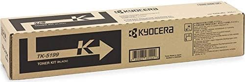 Kyocera TASKalfa 307Ci ve CS-306ci A4 Renkli Çok İşlevli Yazıcılarla kullanım için Kyocera 1T02R40CS0 Model TK-5199K Siyah